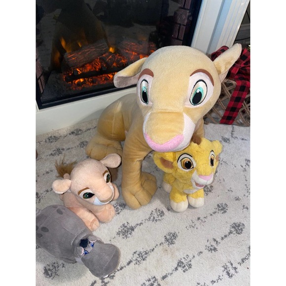 Disney’s The Lion King plush Bundle Disney Vintage Nala Stuffed - Picture 6 of 10